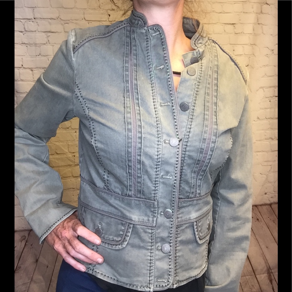 Indigo palms jacket denim company